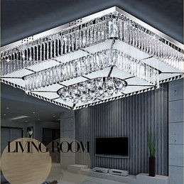 Modern Contemporary Glass Flush Mount