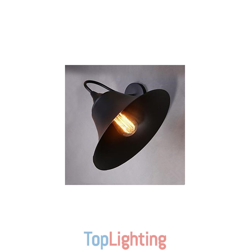 American Country Iron Cap Wall Lamp Wrought Iron Wall Lamp Archaize Srestoring Ancient Ways
