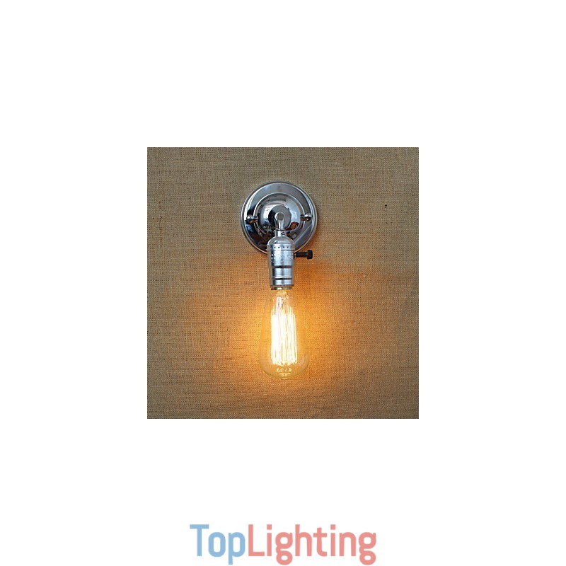 Rotary Switches American Rural Countryside Retro Modern Edison Light Bulb Aisle Mini Living Room Wall Lamp