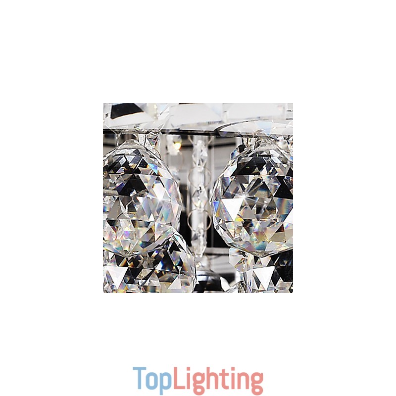 Modern Contemporary Glass Flush Mount