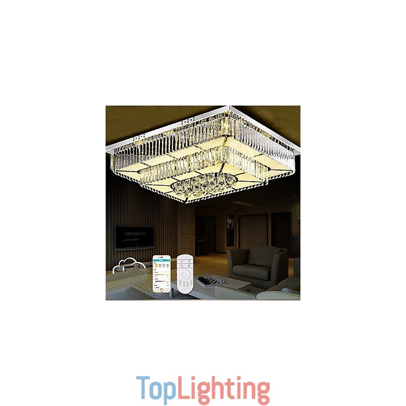 Modern Contemporary Glass Flush Mount