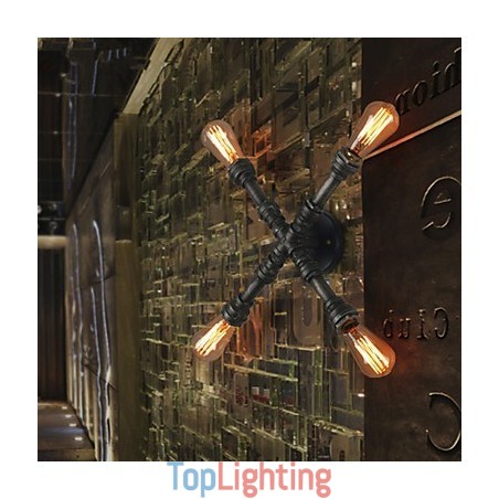 Wall Sconces Mini Style Rustic Lodge Metal Wall Sconces Mini Style Rustic Lodge Metal
