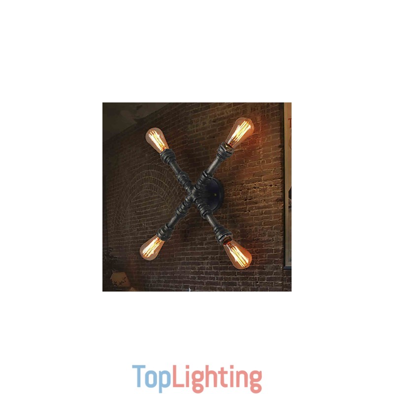 Wall Sconces Mini Style Rustic Lodge Metal