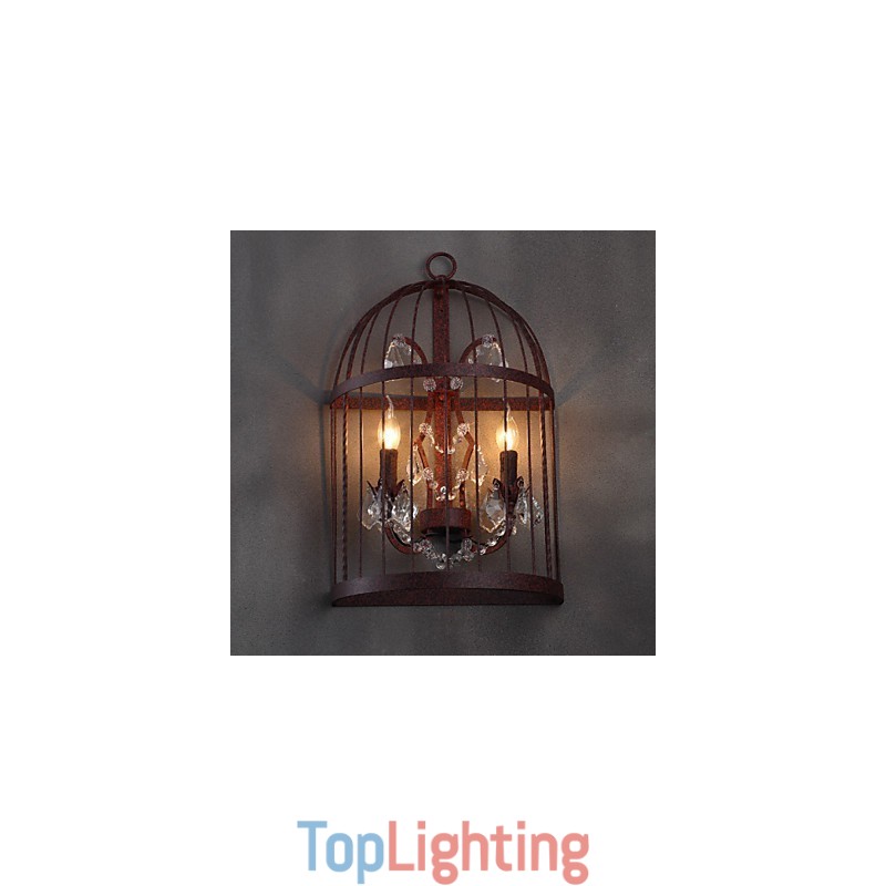 Mini Style Wall Sconces Rustic Lodge Metal
