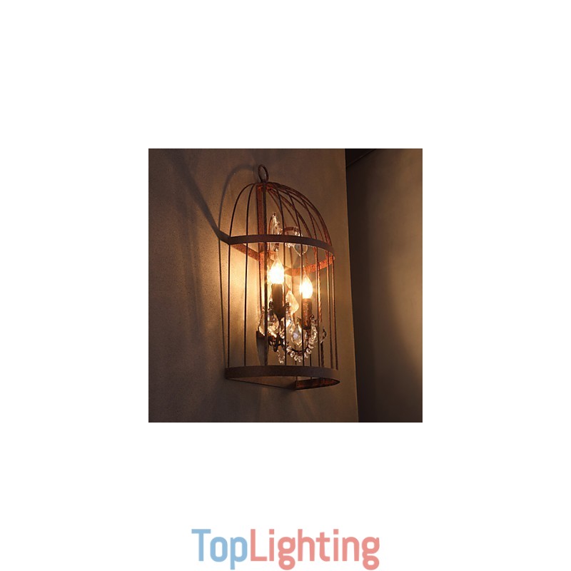 Mini Style Wall Sconces Rustic Lodge Metal