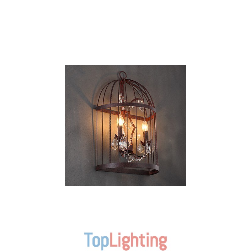 Mini Style Wall Sconces Rustic Lodge Metal