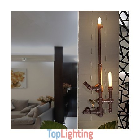 Wall Sconces Mini Style Rustic Lodge Metal Wall Sconces Mini Style Rustic Lodge Metal