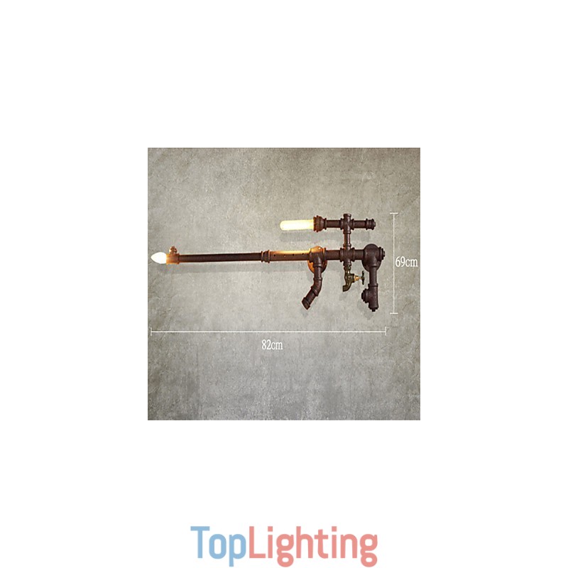 Wall Sconces Mini Style Rustic Lodge Metal
