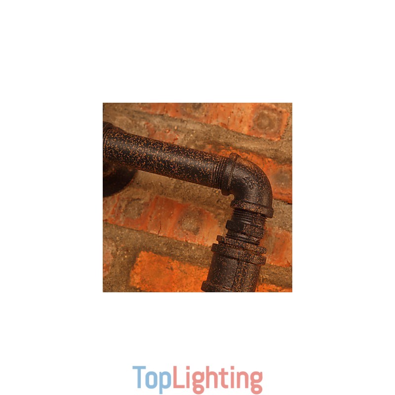 Retro Bar Iron Wall Sconces Mini Style Rustic Lodge Metal