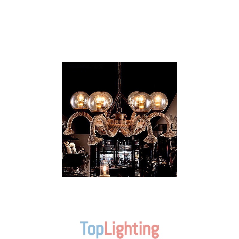 Chandelier Mini Style Vintage Metal