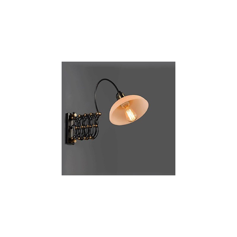 Vintage Industrial American Country Restaurant Bedroom Study Creative Staircase Aisle Lamp Telescopic Iron Wall Lamps