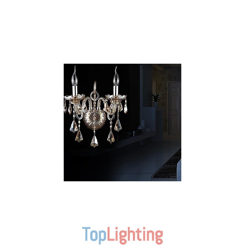 Crystal Wall Sconces Modern Contemporary Crystal