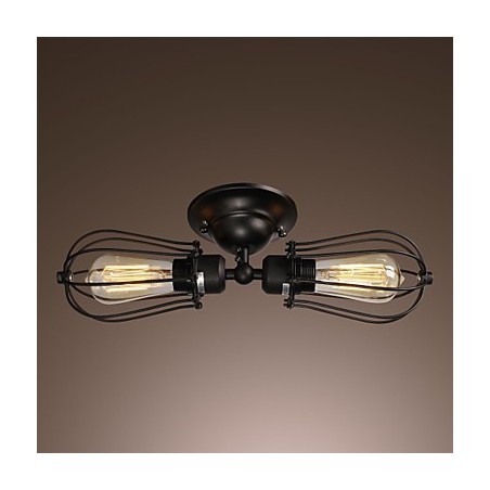 2 Light Golden Wall Light in Antique Style 2 Light Golden Wall Light in Antique Style