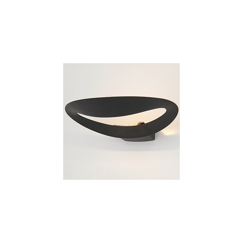 Artistic Wall Light with 1 Light in Black & White