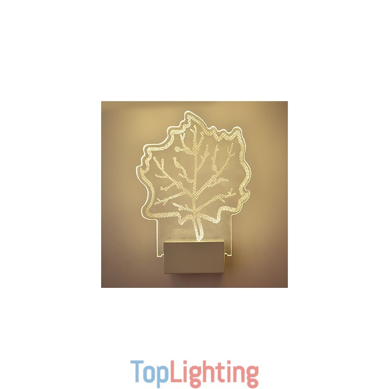 Acrylic Wall Lamp PVC Lamp Light Chip Modern Contemporary Metal