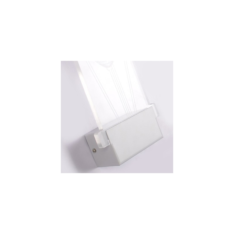Acrylic Wall Lamp PVC Lamp Light Modern Contemporary Metal