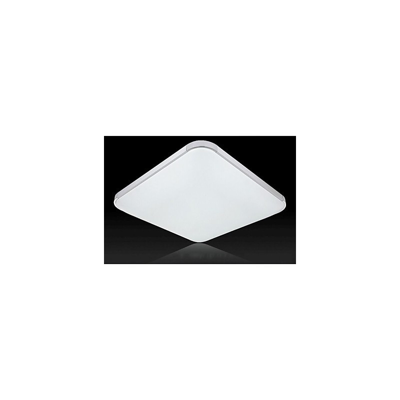 Modern Contemporary Electroplated Metal Flush Mount Garage
