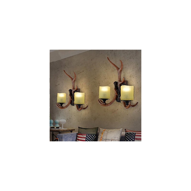 Wall Sconces Mini Style Traditional Classic Resin