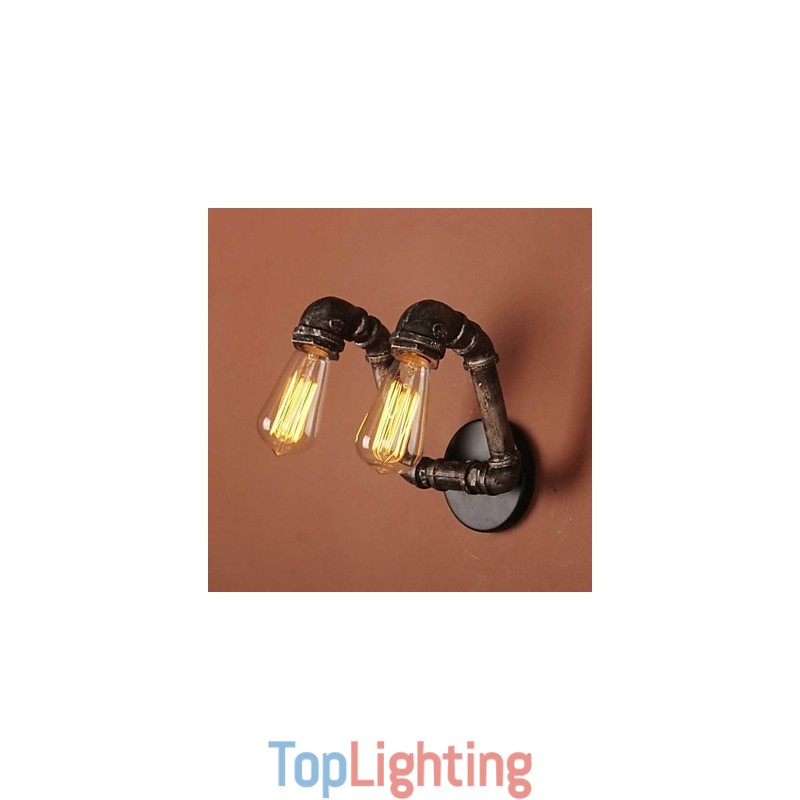 Mini Style Wall Sconces Rustic Lodge Metal