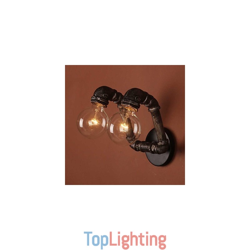 Mini Style Wall Sconces Rustic Lodge Metal