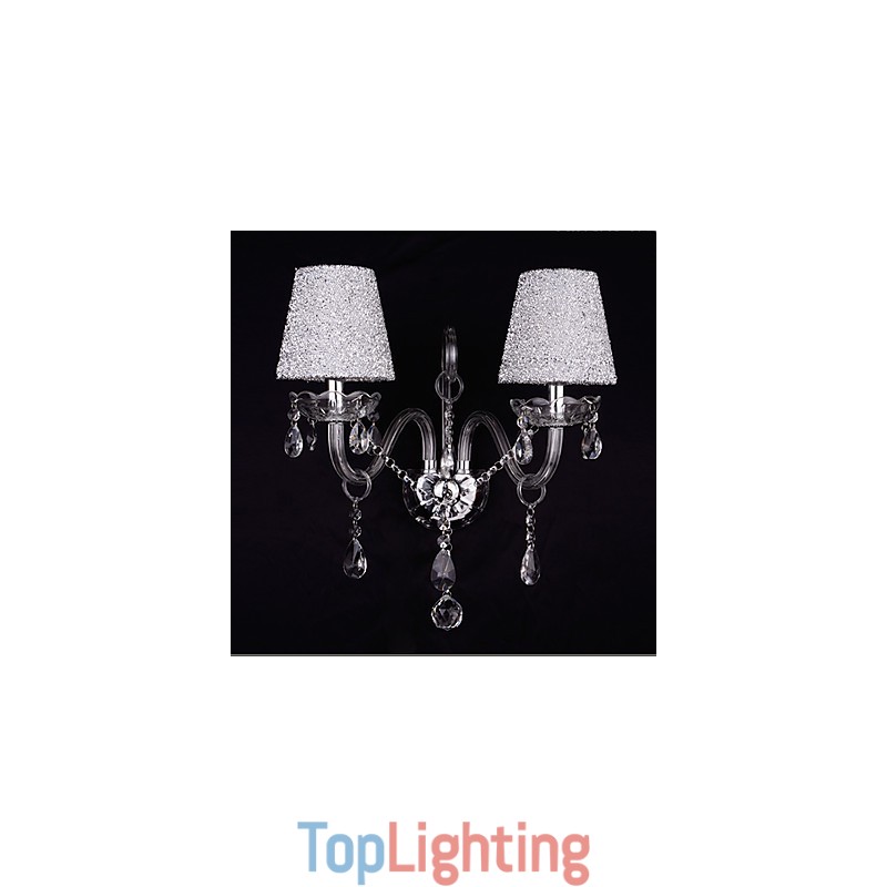 Crystal Wall Sconces Traditional Classic Glass
