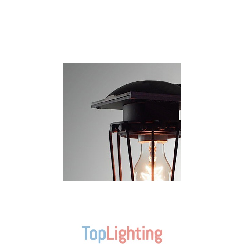 Retro Wrought Wall Lamps Single Head Antique Wall Lamp Reminisced Lamp Loft American Iron Vintage Small Cages Wall Lamp