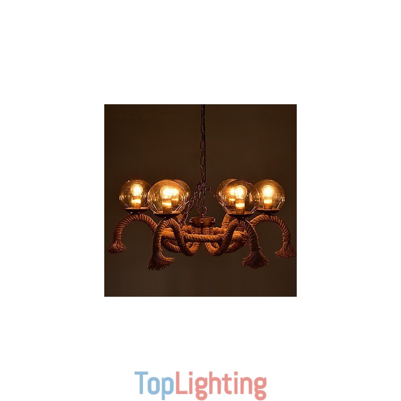 Chandelier Mini Style Vintage Metal