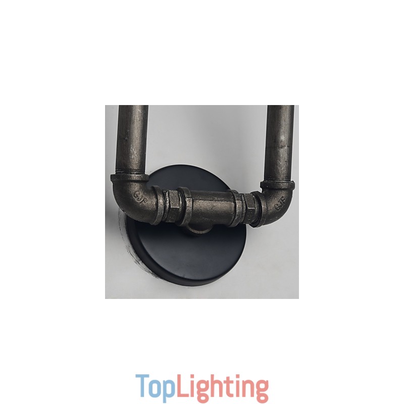 Retro Metal Wall Lamp For Coffee Shop