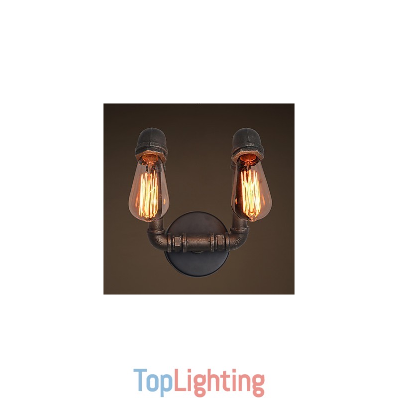 Retro Metal Wall Lamp For Coffee Shop