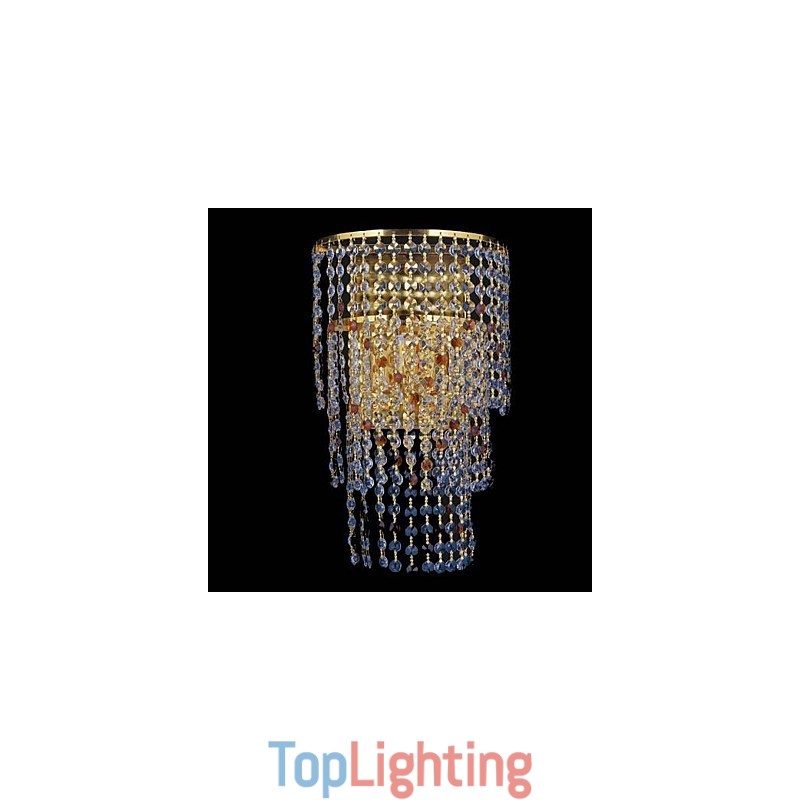 Crystal Wall Sconces Modern Contemporary Metal