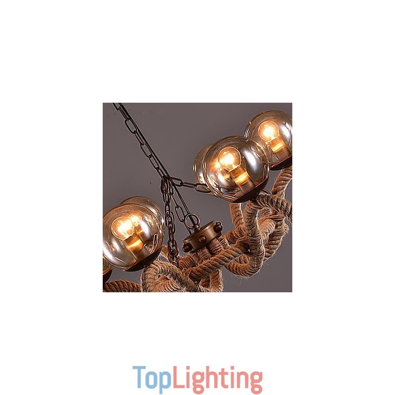 Chandelier Mini Style Vintage Metal