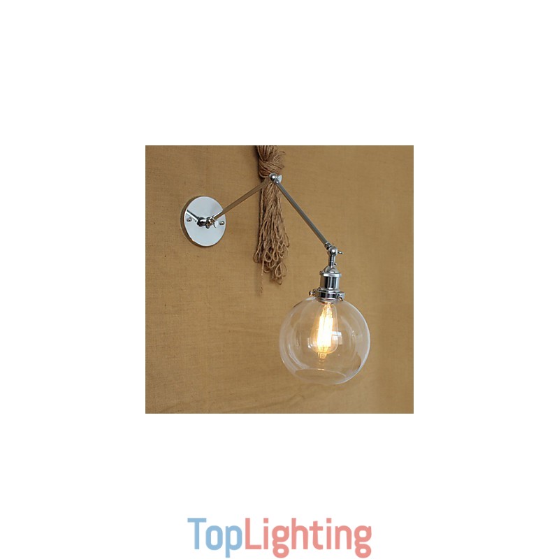 Wall Sconces Swing Lights Reading Wall Lights Crystal Mini Style Rustic Lodge Metal
