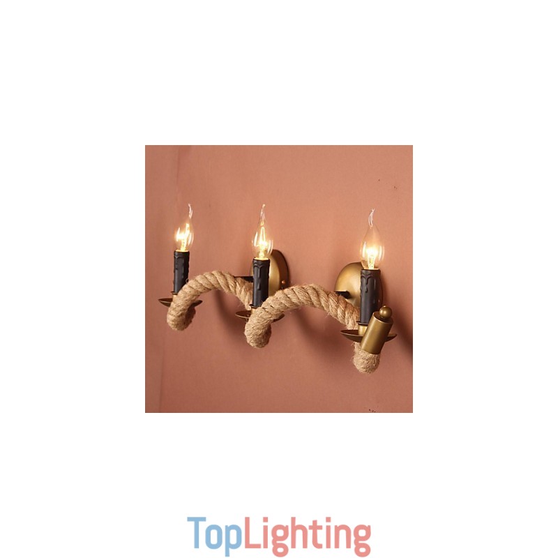 Mini Style Wall Sconces Country Metal
