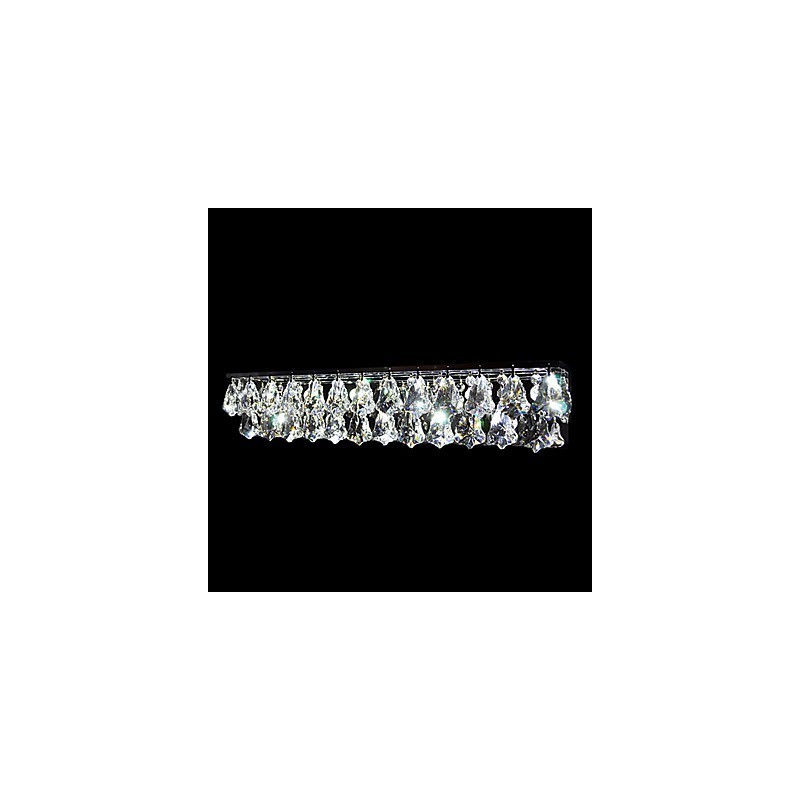 Crystal Flush Mount wall Lights Modern Contemporary Metal