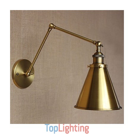 Wall Sconces Swing Lights Reading Wall Lights Mini Style Rustic Lodge Metal