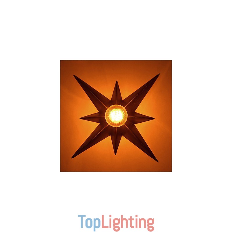 Brief Five Pointed Star Lighting Personalized Modern Wall Light Child Housing Lamps