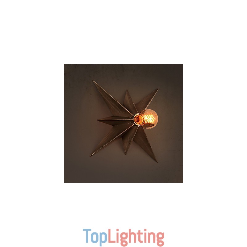 Brief Five Pointed Star Lighting Personalized Modern Wall Light Child Housing Lamps