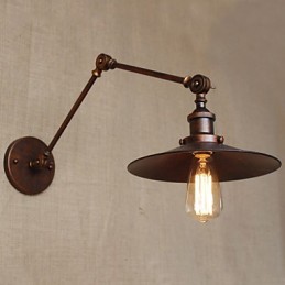 Wall Sconces Swing Lights Reading Wall Lights Mini Style Rustic Lodge Metal