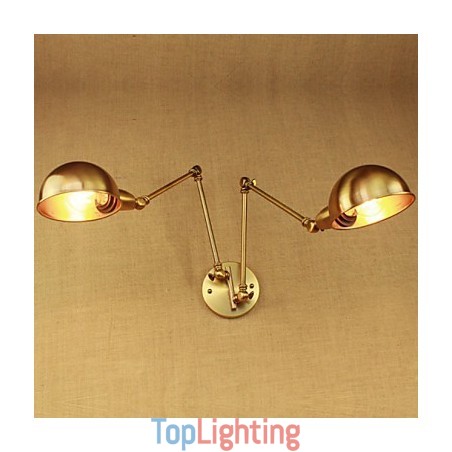 The New Bronze Nostalgic Modern Rural Countryside Aisle Living Room Warm Light Headed Long Arm Of Iron Wall The New Bronze Nostalgic Modern Rural Countryside Aisle Living Room Warm Light Headed Long Arm Of Iron Wall