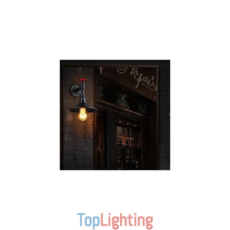 Mini Wall Light 1 Light Concise Cream Iron