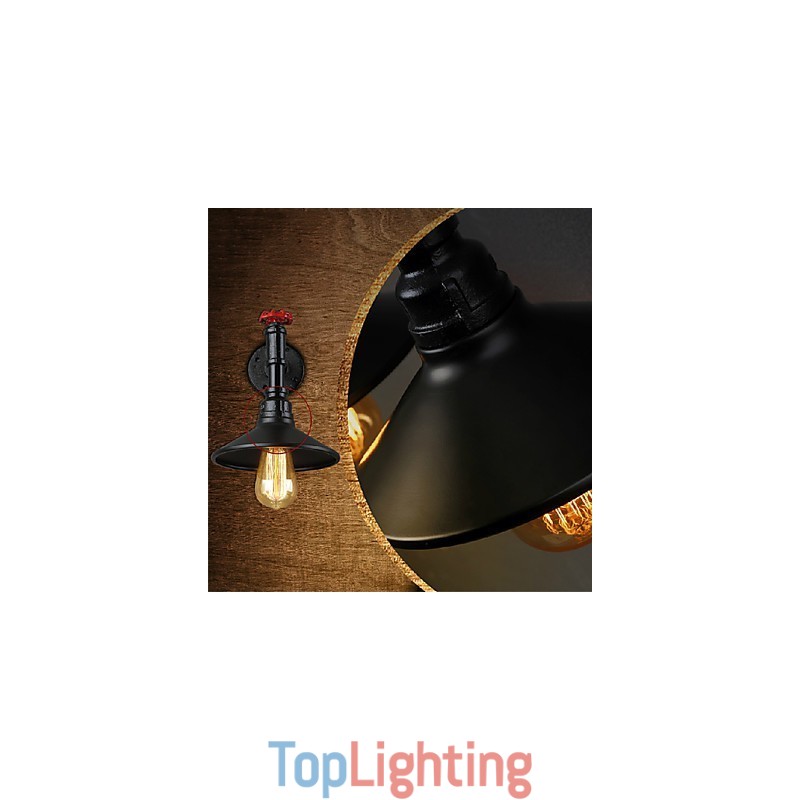 Mini Wall Light 1 Light Concise Cream Iron