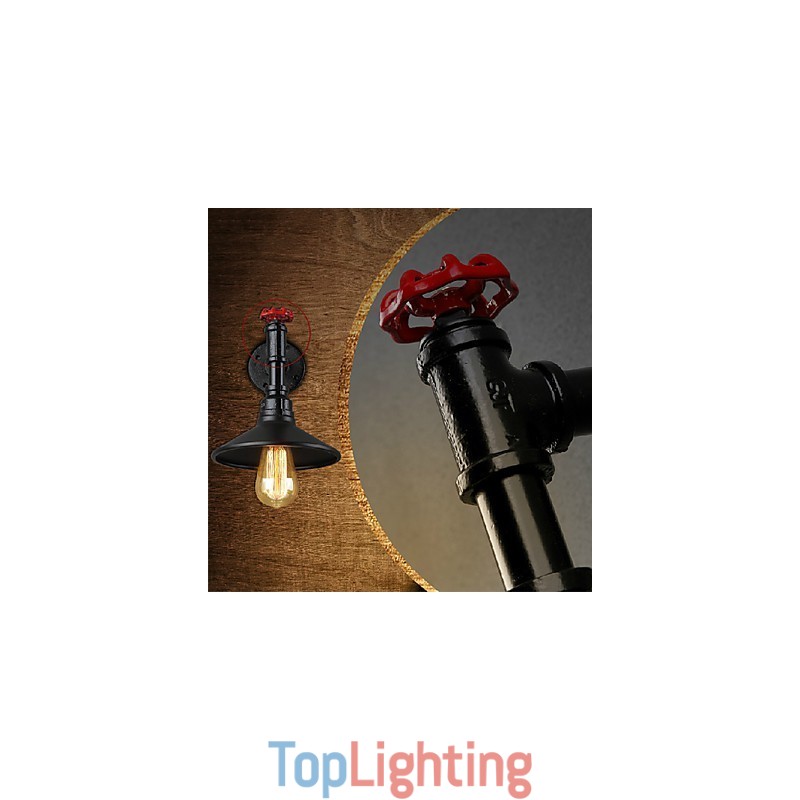 Mini Wall Light 1 Light Concise Cream Iron