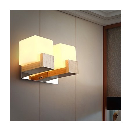 Wall Sconces Mini Style Modern Contemporary Wood Bamboo Wall Sconces Mini Style Modern Contemporary Wood Bamboo