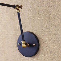 Wall Sconces Swing Lights Reading Wall Lights Mini Style Rustic Lodge Metal