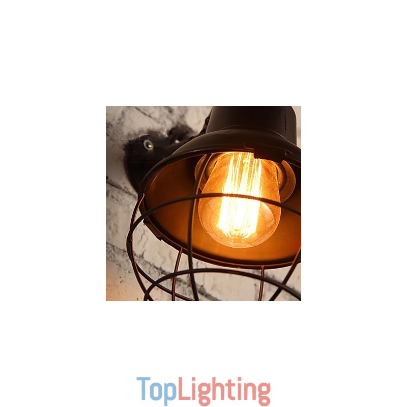 Mini Style Wall Sconces Rustic Lodge Metal