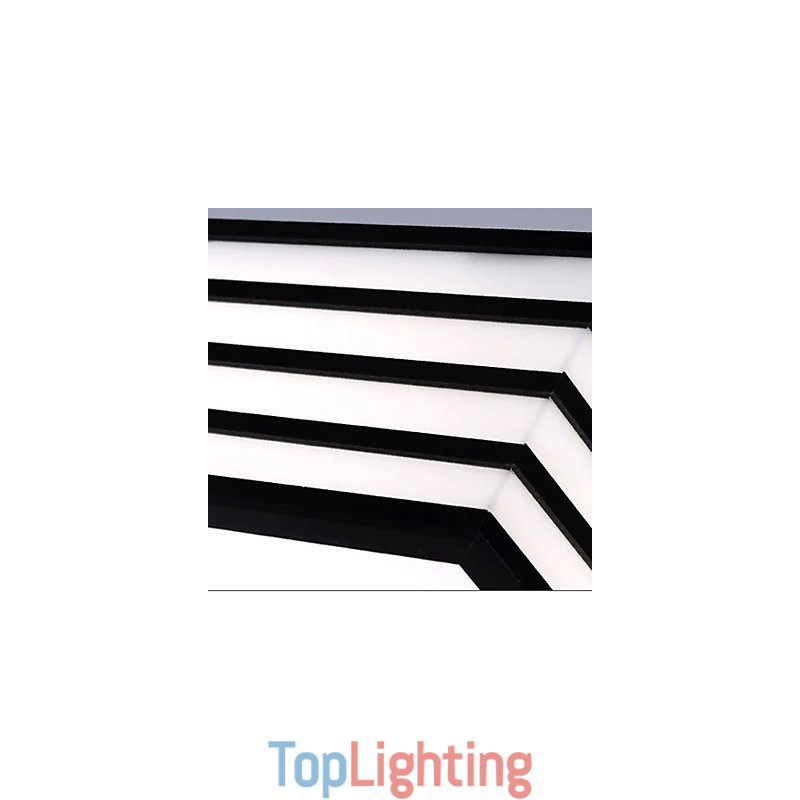 Contracted And Contemporary Black And Square Dome Light Light