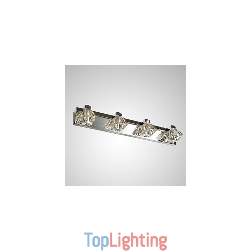 Crystal Wall Sconces Modern Contemporary G4 Metal