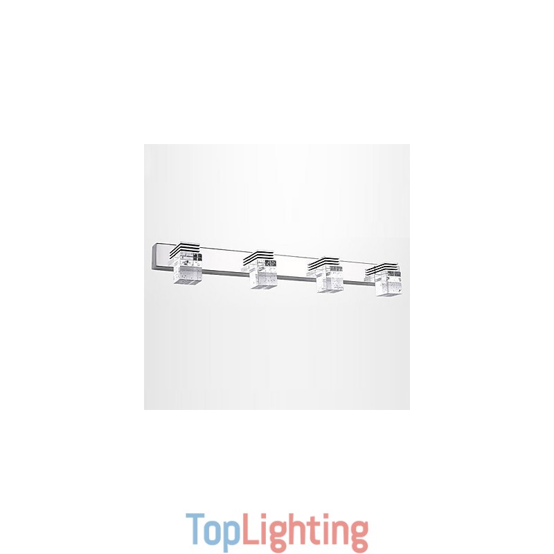 Wall Sconces Bathroom Lighting Wall Washers Crystal Mini Style Modern Contemporary Metal