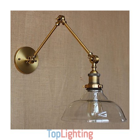 The LOFT Style Designer Lamp Modern Glass Bronze Cafe Decorative Wall Lamp The LOFT Style Designer Lamp Modern Glass Bronze Cafe Decorative Wall Lamp