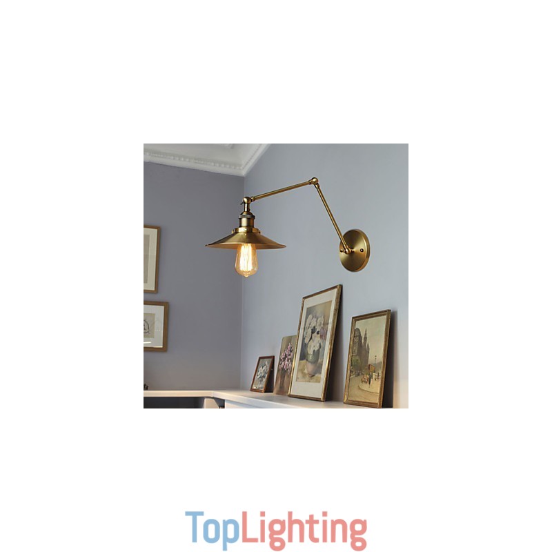 Max American Industrial Style Wall Sconces